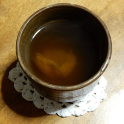 私も投稿してある♪なので、敢えて緑茶で作ったら渋かったwでも、疲労回復とか整腸効果とかホントだよね！生姜は、流石、小太郎サンw美味しかったのでポチ❤・・❤